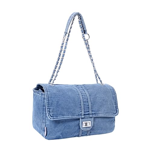 Image of Lino Perros Lino Perros Blue Shoulder Bag