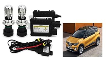 RS Enterprises Cars Renault triber H4 - HID Conversion Light Kit ( 2 HID Light , 2 Blaster , Wiring ) Vehicle HID Kit for Car Headlight