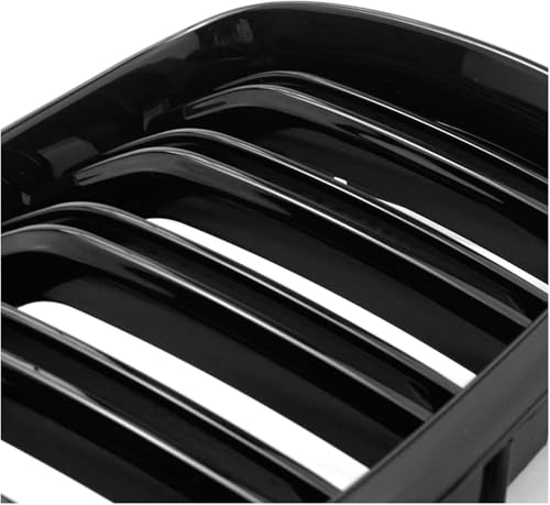 Calandre avant noire BMW E39 style double pont finition ABS premium - 3