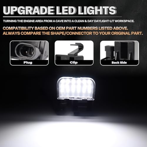 Lámpara LED bajo capó para Chevy Silverado 1500 2500 3500 miniatura 2