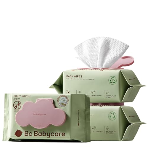 Bc Babycare Cloud Moist Baby Wipes, Thick & XL,...