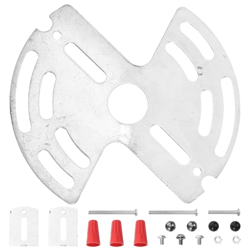 Toddmomy Soporte para Lámparas de Techo y Pared Montaje Práctico para Candelabros Colgantes Compatible con Apliques y Lámparas de Cocina y Salón Hierro Resistente