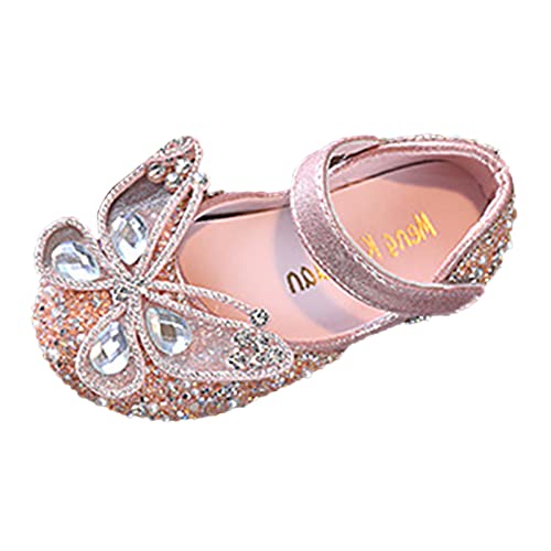 Children's Shoes Children's Dance Shoes Girls Dress Performance Princess Shoes Rhinestone Suede Boots