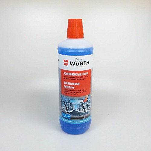 3 X Würth Freno Detergente 1000 ML fette Frost protezione parabrezza trasparente