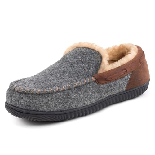 RockDove Pantofole Uomo Hearthfire in Memory Foam Moc, 43EU,...