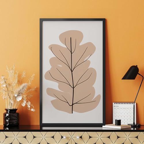 LaVie Home 22x30 Picture Frame for Wall Display, 22x30 Black Picture Frame with HD Plexiglas, 22 x 30 Poster Frame 1 Pack, Display Frame for Vertical or Horizontal, Classic Collection