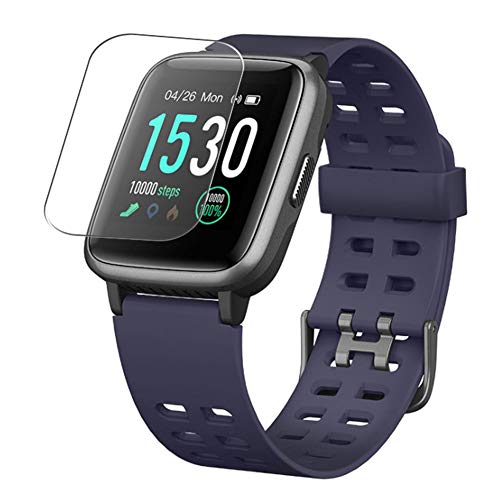 Puccy 3 Pack Screen Protector Film, compatible with LATEC/Vigorun/Duang/GRDE 1.3" smartwatch TPU Guard （ Not Tempered Glass Protectors ）