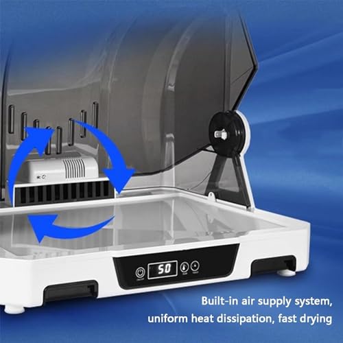 Cabine aérographe avec synchronisation réglable et séchage LCD - 5