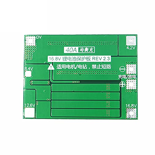 10pcs 4S 40A Li-ion Lithium Battery 18650 Charger PCB BMS Protection Board with Balance for 14.8V 16.8V Lipo Cell Module