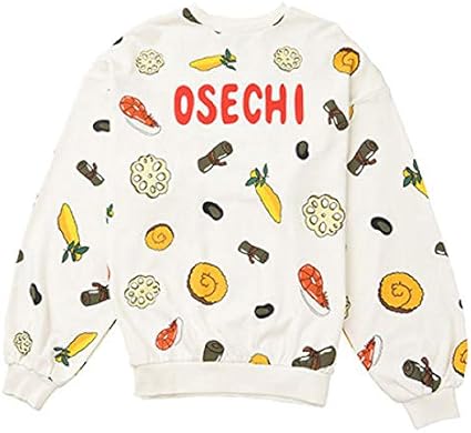 Amazon Co Jp お正月限定 Punyus おせち Osechi トレーナー スウェット 渡辺直美 服 ファッション小物