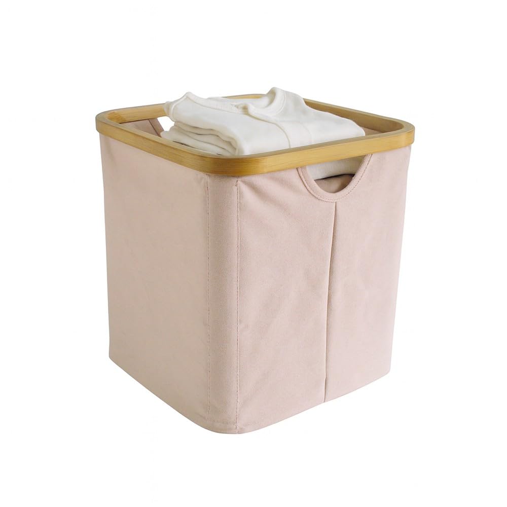 Box and beyond – Juego de 4 cestas de almacenamiento – 16,5 x 28,5 x 14 cm – metal gris con asas – calado – Almacenamiento, decoración, dormitorio, sala de estar, oficina, estilo elegante y elegante