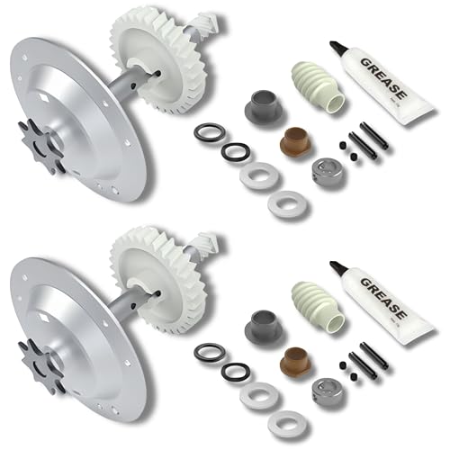 Image of 2X Replacement for Liftmaster 41c4220a Gear and Sprocket Kit fits Chamberlain, Sears, Craftsman 1 /3 and 1 /2 HP Chain Drive Models