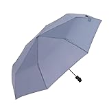 UK-UNIQUE Windproof Travel Umbrella - Compact, Light, Automatic, Strong and Portable - Wind Resistant, Small Folding Backpack Umbrella for Rain - Men and Women (Graphite)