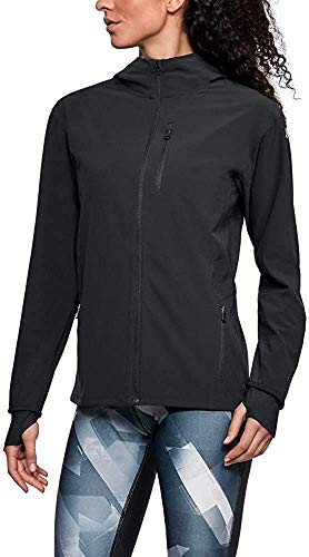 Preisvergleich Produktbild Under Armour Damen Outrun The Storm Jacke, Schwarz, Medium