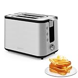 Krups KH442D Control Line Premium Toaster, Edelstahl, 2 kurze Schlitze für 2 Scheiben,...