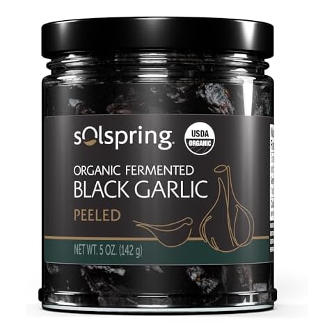 Solspring Organic Fermented Black Garlic Cover