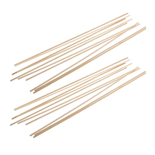 TEHAUX 20pcs Kite Material Bag Dowels for Model Building Kite Support Sticks Dowel Rod Project Birdcage Frame Sticks Long Rods for DIY Projects