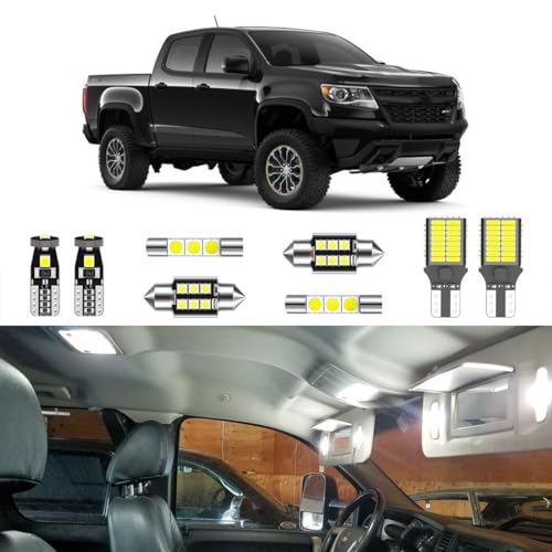 Kit LED interior blanco para Chevrolet Chevy Colorado/GMC Canyon