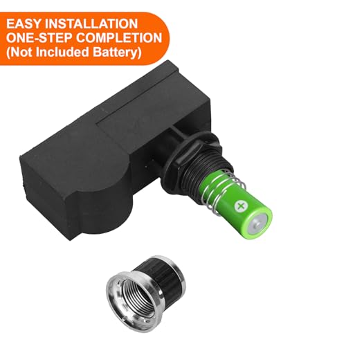 Image of 3 Outlet Grill Igniter Kit for Blackstone 28 inch Griddle with Air Fryers Combo | Electronic Battery Spark Ignitor with Ignition Wires Replacement Parts for Blackstone 28 Inch 2 Burner