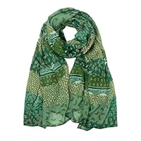 RIIQIICHY Foulard Donna – Sciarpa Donna Primaverile in Stampata, Sciarpa Leggera Donna per Primavera Estate Elegante e Casual
