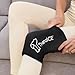 TheraICE Knee Ice Pack Wrap Compression Sleeve for Injuries, Reusable Gel Cold Packs Brace Also for Elbow, Ankle & Calf - Flexible Cold Wrap Recovery for Meniscus, ACL, MCL Pain Relief