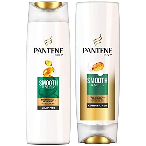 Pantene Pro-V Smooth & Sleek Shampoo & Conditioner Set, 360ml each Cover