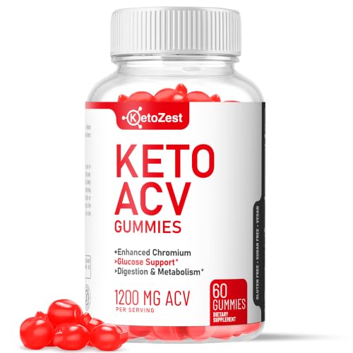 KetoZest Keto Apple Cider Vinegar Gummies