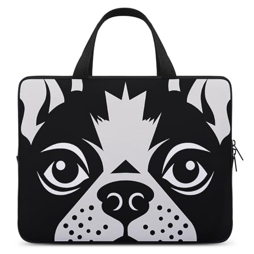 Housse pour ordinateur portable 10 anti-rayures au design bouledogue français pour votre PC
