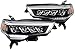 AlphaRex 14-20 Toyota 4Runner NOVA LED Projector Headlights Plank Style Black w/Activation Light
