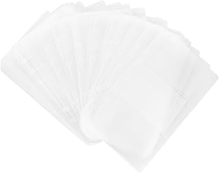 LALAFINA 20 Folhas Pastas Malotes De Fichário De Cartão Para Organizar Fichário Sacos De Folhas Soltas Recarga Bolso Fichário Bolsos Orçamento Fichário Bolso Fichário Bolsa De Recarga Saco