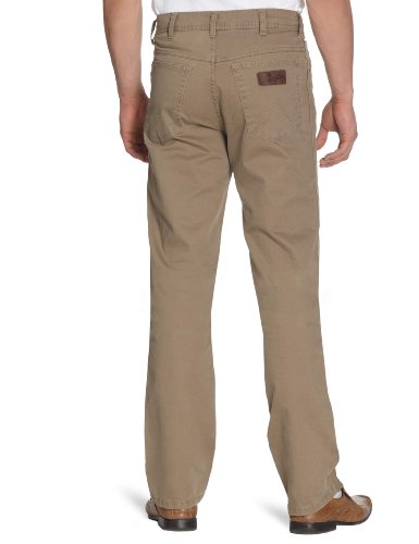 Wrangler Texas Stretch Safari Khaki Jeans Uomo