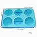X-Haibei 3-D Pumpkin Cake Pan Chocolate Ice Cream Soap Silicone Mold Fall Halloween Decor 6-Cavity