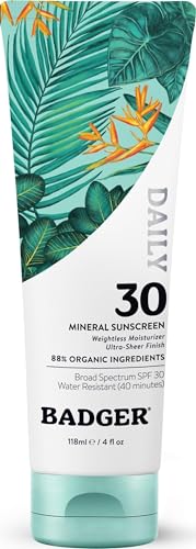 Badger Mineral Daily Sunscreen with Zinc Oxide SPF 30
