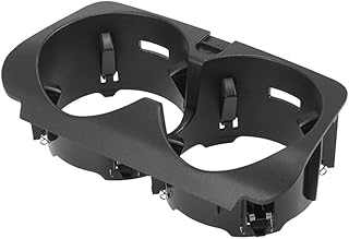Car Center Console Dual Cup Holder ABS Car Decoration for B-ENZ W205 W213 W253 W447 Insert Frame Assembly (A2056800691, 2056800691)