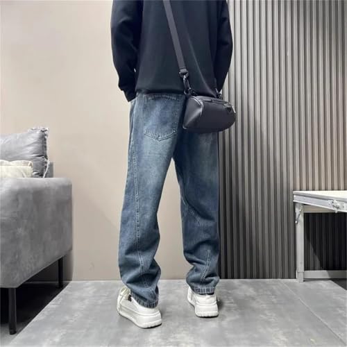 Men's Jeans American Style High Street Loose Jeans Trousers 5