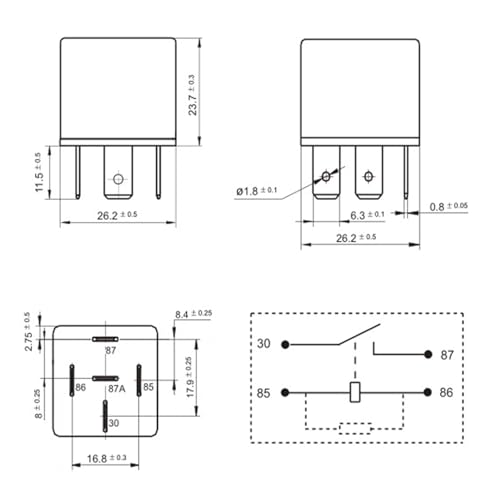 Relais CMA31-A DC24V résistant aux vibrations pour sécuriser vos circuits 40A
