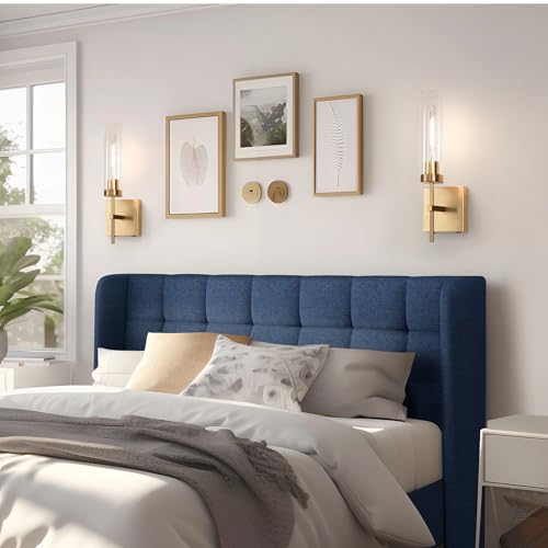 Image of Wireless Sconces,Battery Operated Wall Sconce 15000mAh 3000K Infinitely Dimmable with Remote Control Endurance 200 Hours Fast Charging,Wall Sconce for Bedroom Living Room Hallway