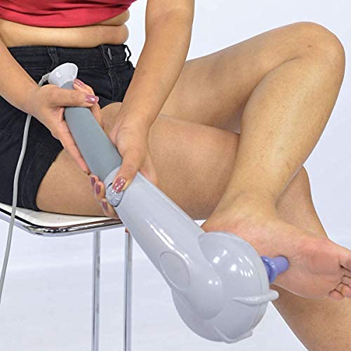 Sparsh Collection Maxtop 7-In1 Magic Corded Electric Massager Complete Body Head Neck Shoulder Back Leg Foot Pain Relief For Men Women, Fat Reduction Joint Pains From Directly To Plug In (Grey)