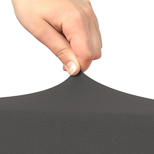 Beautissu Bankett stoelhoezen 4-delige set Leona - 45x95 cm lange stretch stoelhoezen - elegante bi-elastische hoezen… - Afbeelding 7