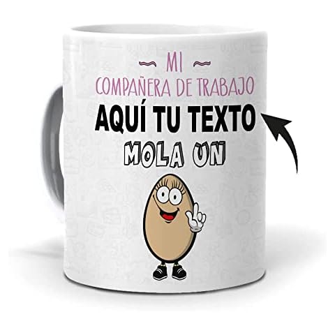 Taza Personalizada con Texto Mundohuevo Cover