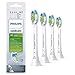 Price comparison product image Philips Sonicare Optimal Whitening BrushSync Heads, White, Pack of 4 (Compatible with All Philips Sonicare Handles)