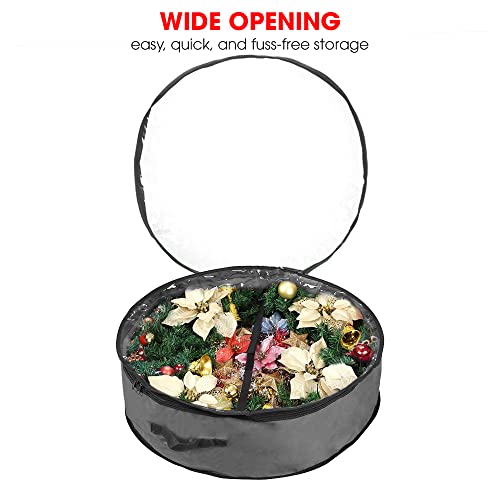 image for Primode Christmas Wreath Storage Bag 36
