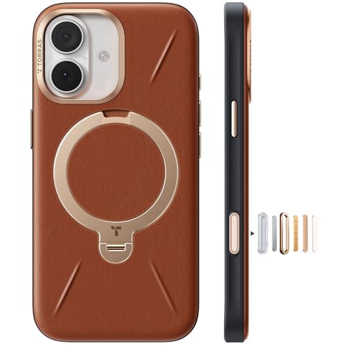 TORRAS iPhone 17 レザートーンケース