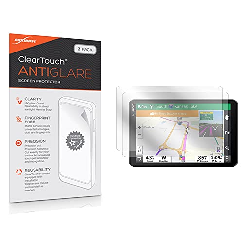 Screen Protector for Garmin dezl OTR700 (Screen Protector by BoxWave) - ClearTouch Anti-Glare (2-Pack), Anti-Fingerprint Matte Film Skin for Garmin dezl OTR700 Screen Protector for Garmin dezl OTR700 (Screen Protector by BoxWave) - ClearTouch Anti-Glare (2-Pack), Anti-Fingerprint Matte Film Skin for Garmin dezl OTR700