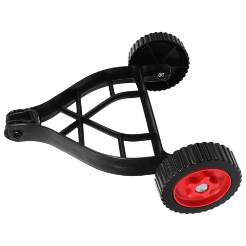 PATKAW 可能な芝刈り機補助ホイール 耐久性強化 手押し式草刈機用サポートホイール 肩と手の疲労軽減 ユニバーサル適合 多機能草刈り機部