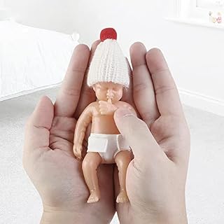  Reborn Baby Dolls 6.3 in girl with eyes closed, Not Vinyl Dolls,Realistic Soft Silicone Newborn Baby Doll,Real Full Body Silicone Reborn Baby Dolls (no hair)