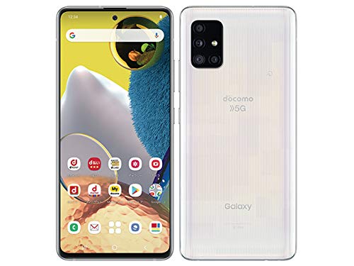 yςݕizSamsung Galaxy A51 5G SC-54A LAFdocomo OSށFAndroid 10 ̔F2020N~tf ʃTCYF6.5C` FROM 128GB RAM 6GB obe[eʁF450