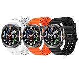 Modèles compatibles : uniquement compatible avec Samsung Galaxy Watch Ultra 47 mm (2024), conçu pour les femmes et les hommes. Remarque : veuillez vérifier le modèle de votre montre avant de commander pour éviter un modèle irréprochable.