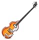 Rocktile VB-1 “Sir Paul” Vintage Beatbass - Violinbass - Bassgitarre - Hollowbody - 2 Humbucker - Sunburst