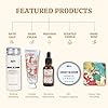 BFFLOVE Gift Set for Women - 5pcs Cherry Blossom Spa Gifts for Women, Birthday, Anniversary, Mother's Day Gifts for Her with Massage Oil, Scented Candle, Bath Salts, Hand Cream